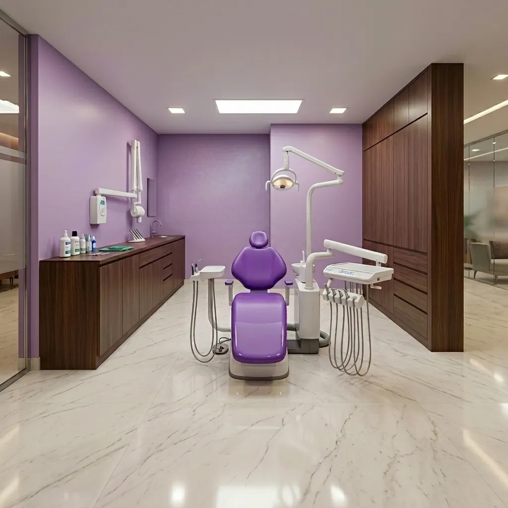Treatment room at Smile Bright Dental Clinic, Mannady, Chennai