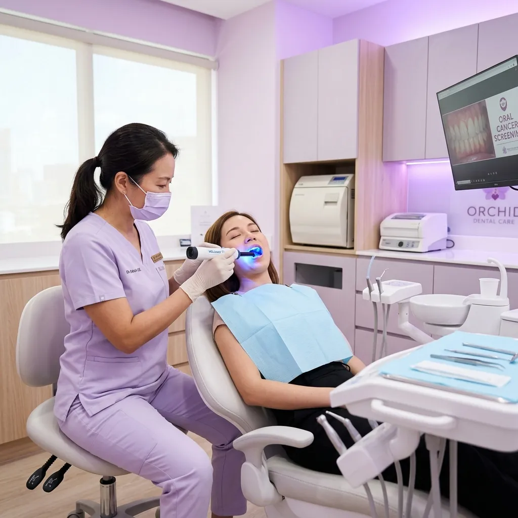 Oral Cancer Screening at Smile Bright Dental Clinic, Chennai
